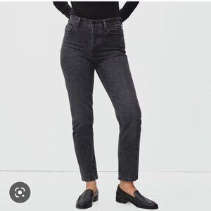 EVERLANE Black Straight Leg Jeans